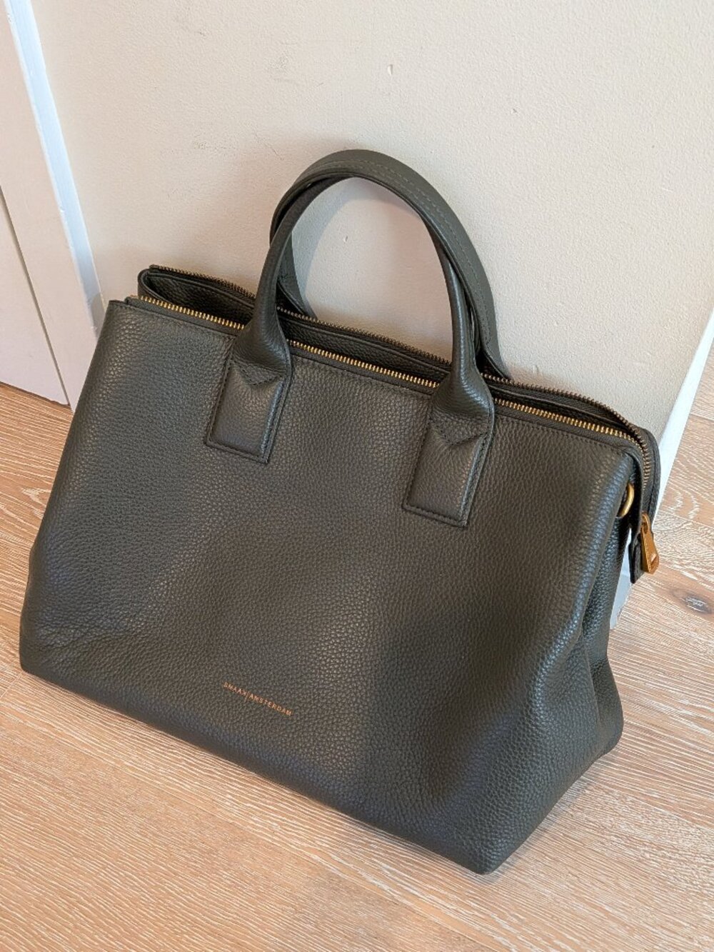 Smaak Amsterdam leather tote bag